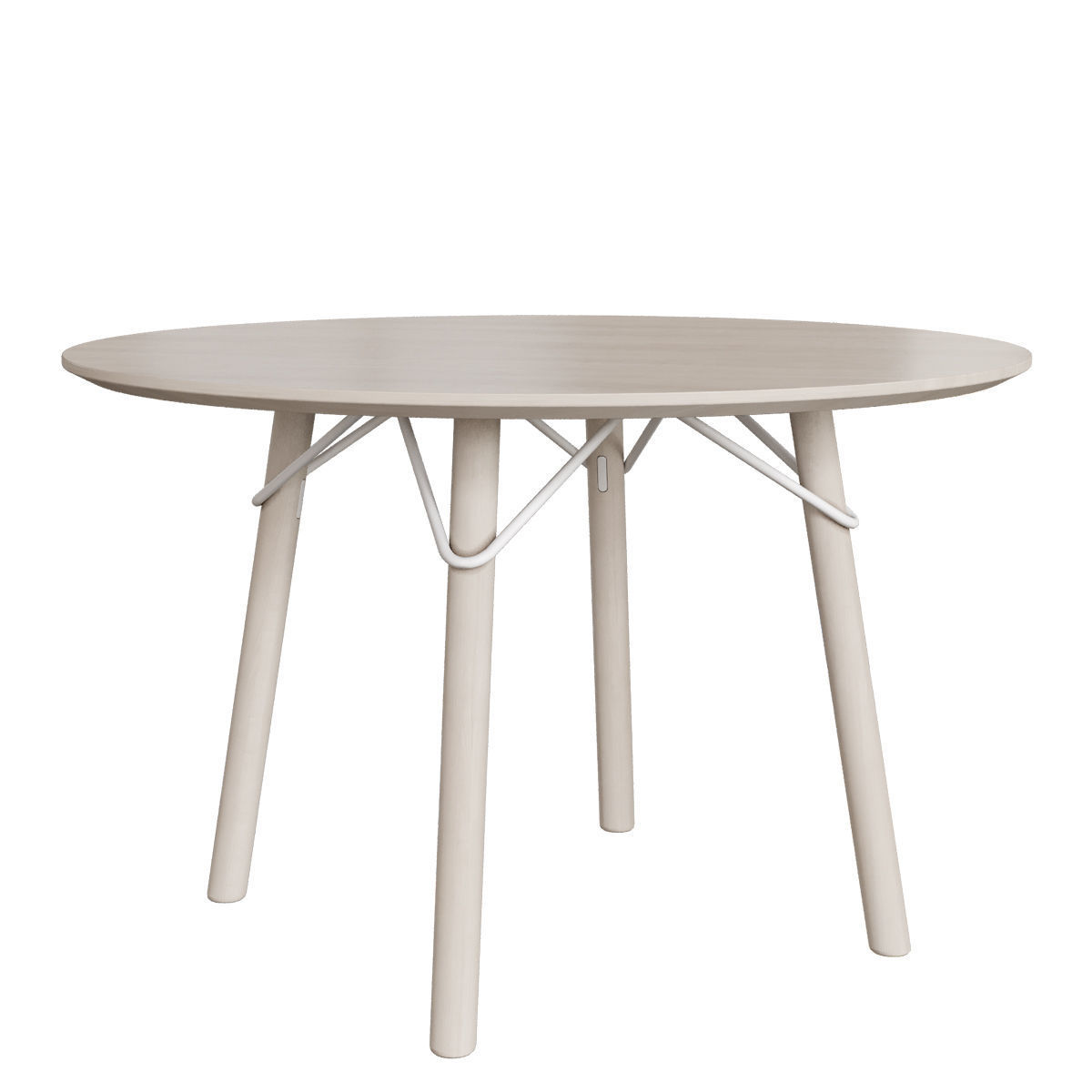 Connubia CB4807-FD120 Tria Dining Table 3D model_2