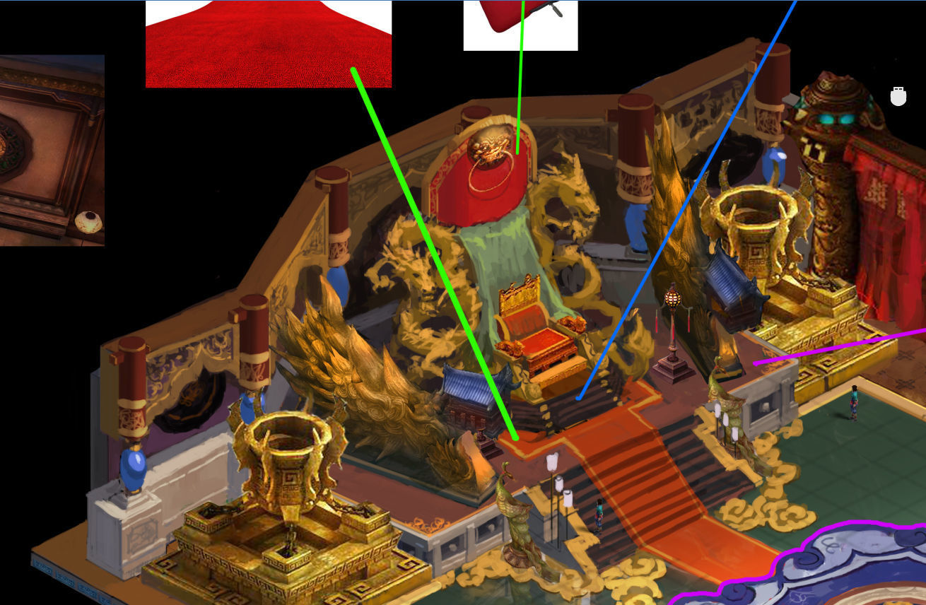 Royal Palace-Shabak-Royal Palace Wall 02 3D model_4