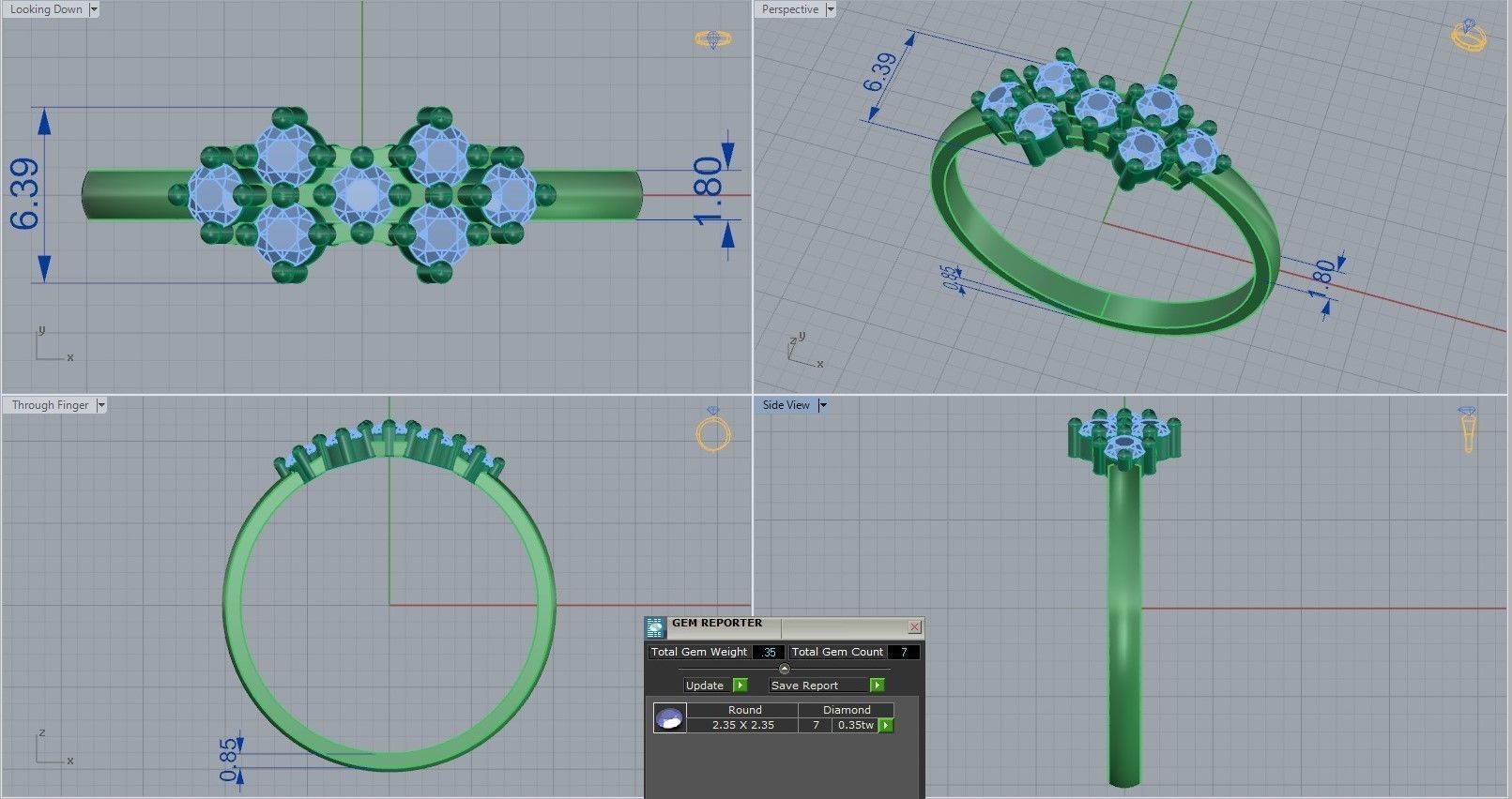 M1398004 ring 3D print model_11