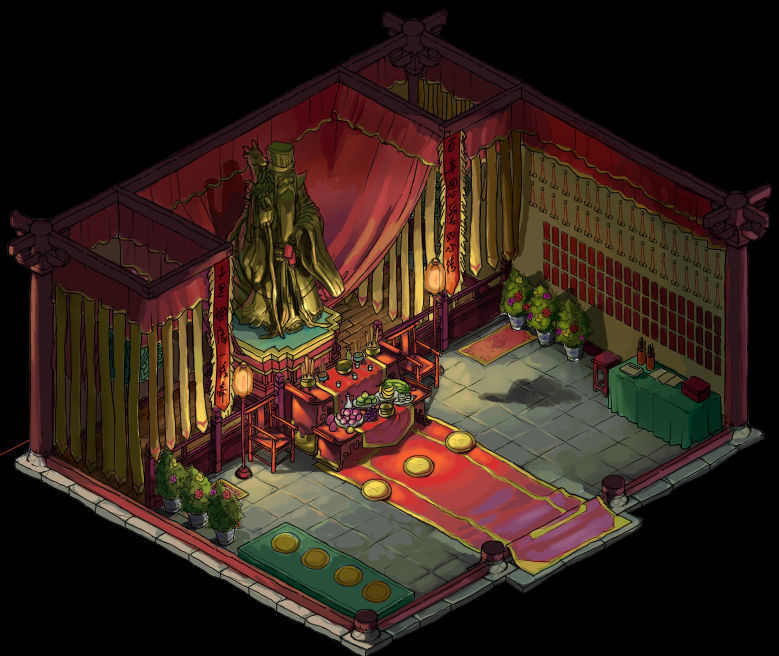 Marriage-Matchmaker-Yue Lao Temple 12 3D model_2