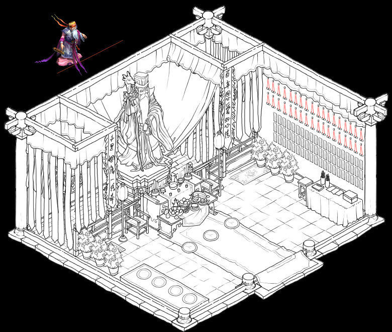 Marriage-Matchmaker-Yue Lao Temple 12 3D model_1