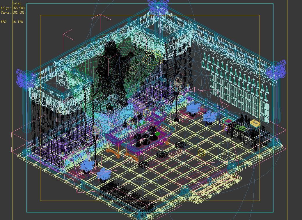Marriage-Matchmaker-Yue Lao Temple 12 3D model_4