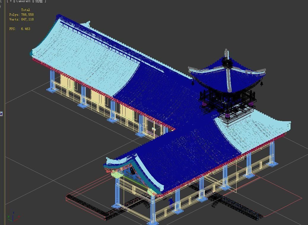 Prison-cell 1582 3D model_3