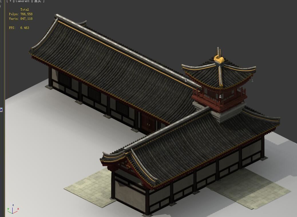 Prison-cell 1582 3D model_4