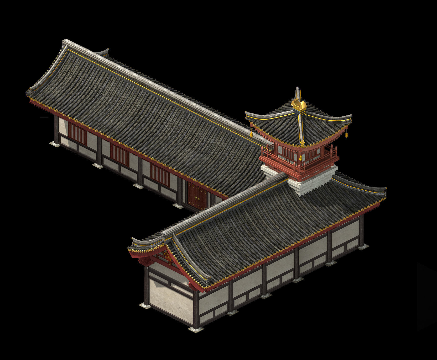 Prison-cell 1582 3D model_1