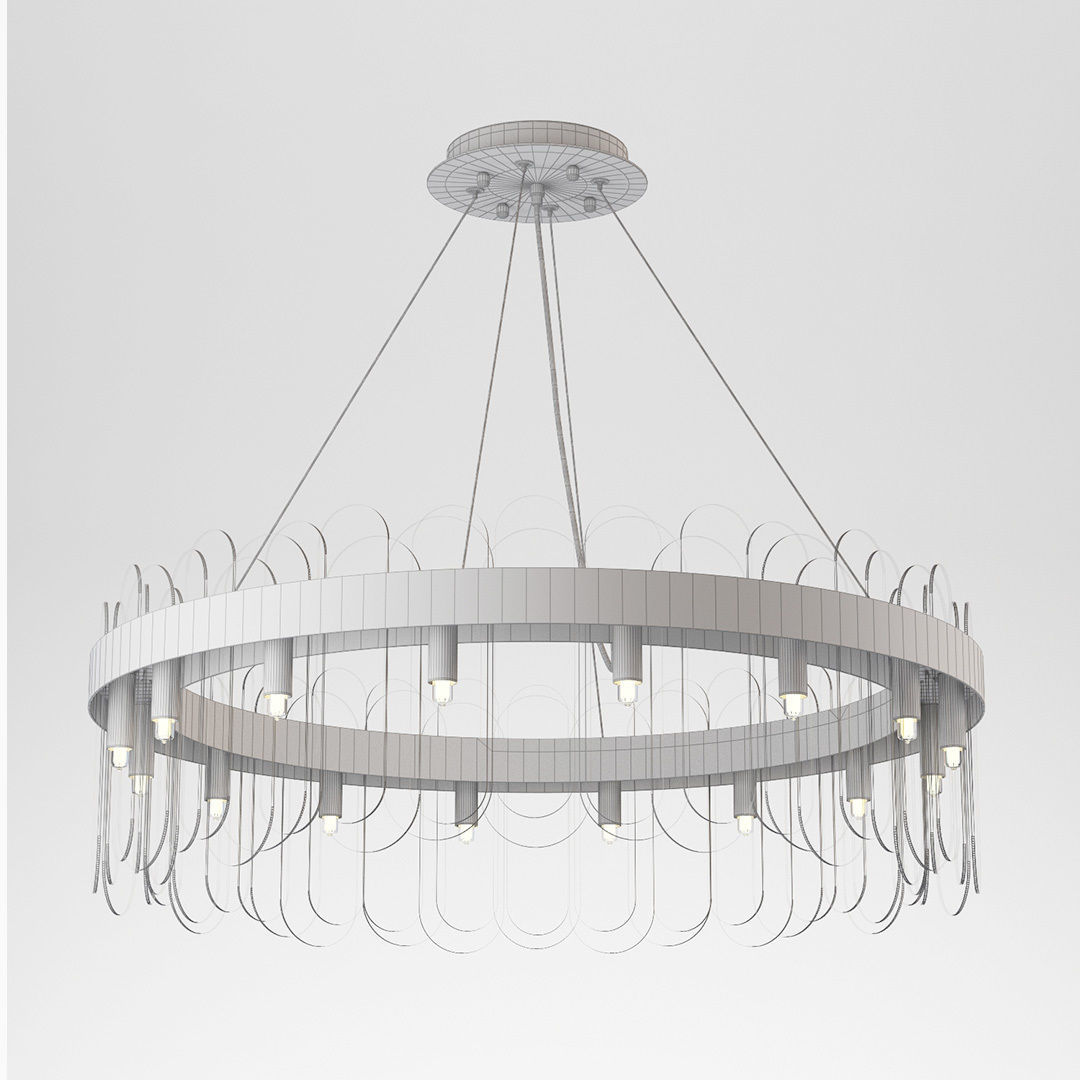 Blount Chandelier Raised by Loft Concept 3D model_2