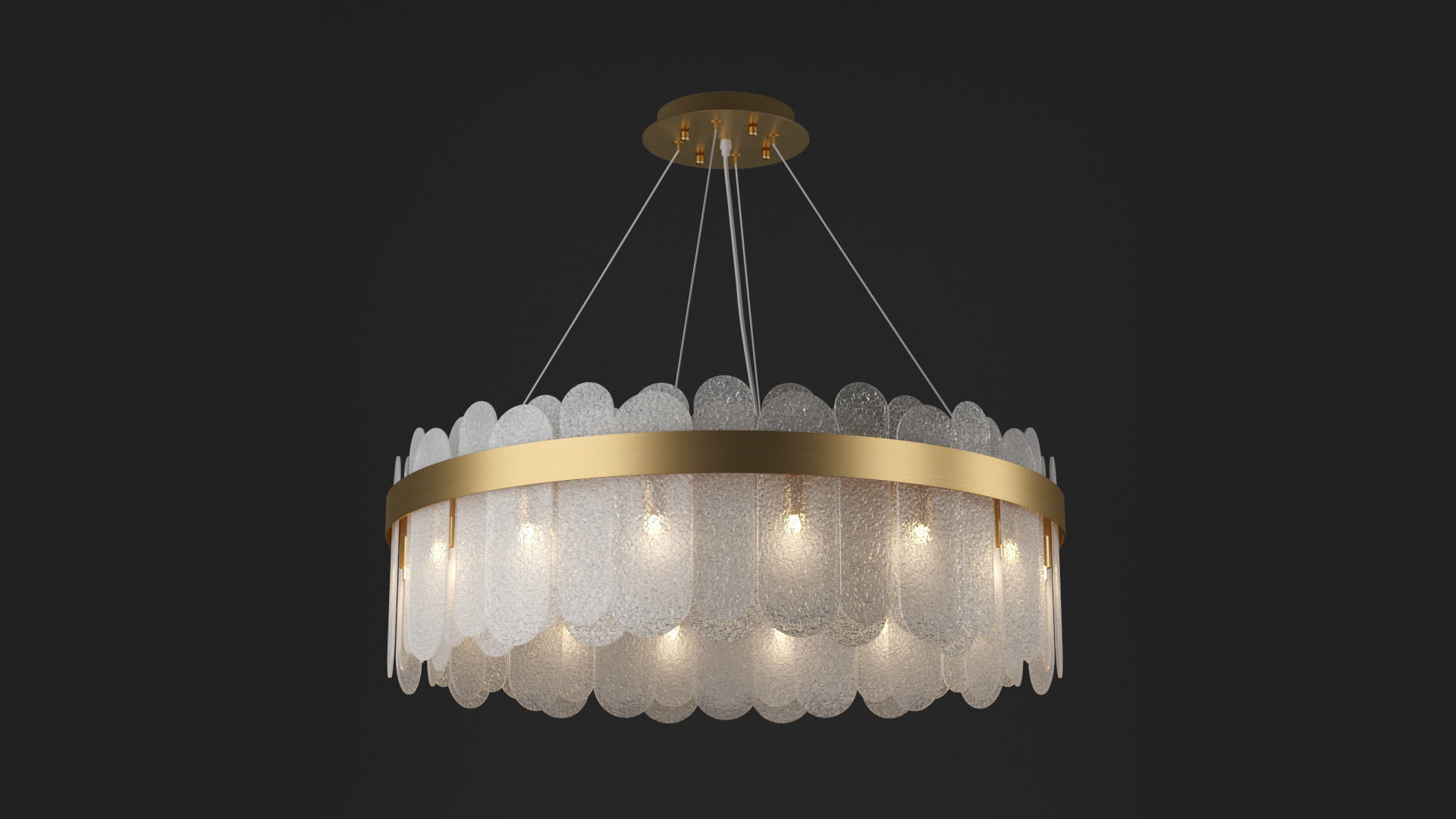 Blount Chandelier Raised by Loft Concept 3D model_0