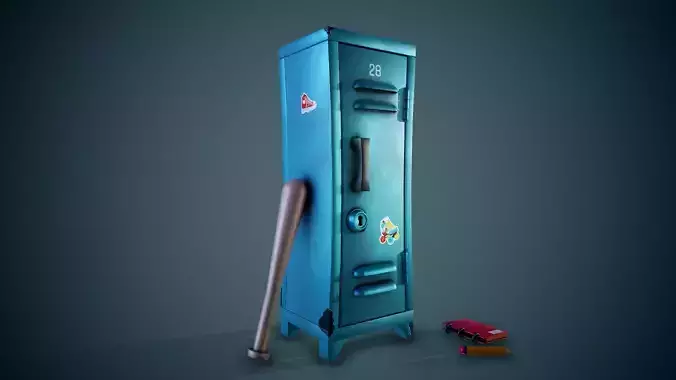 Stylized Locker - Tutorial Included