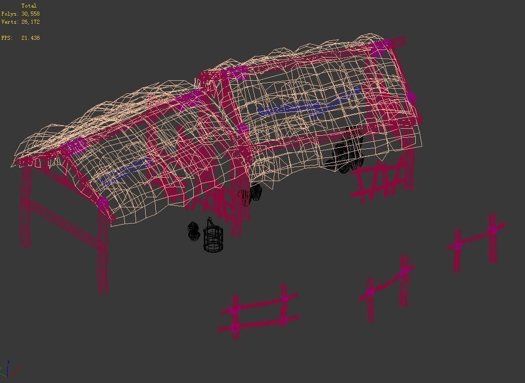 Architecture-Desert-Thatched Shed 12 3D model_3