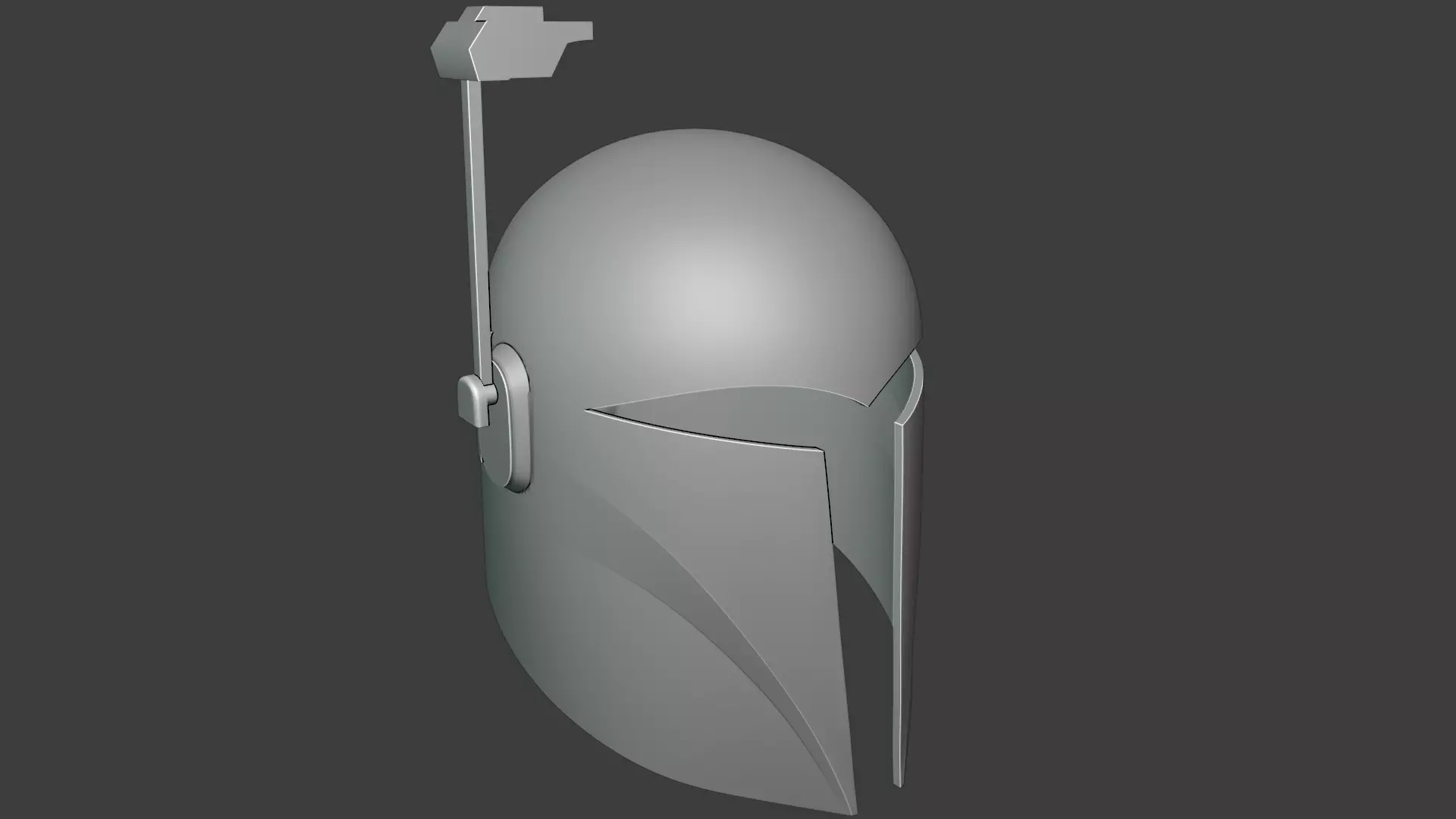 Helmet stormtrooper female Star Wars 3D print model_0