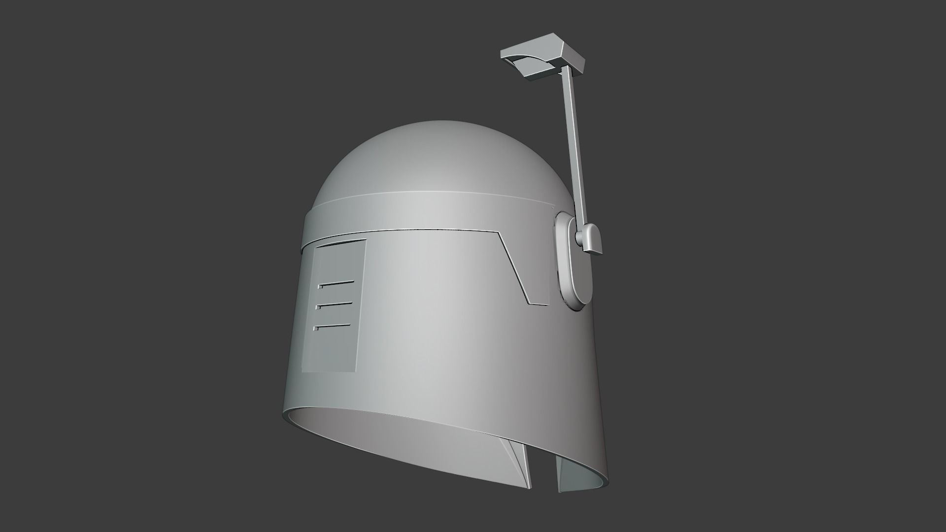 Helmet stormtrooper female Star Wars 3D print model_2