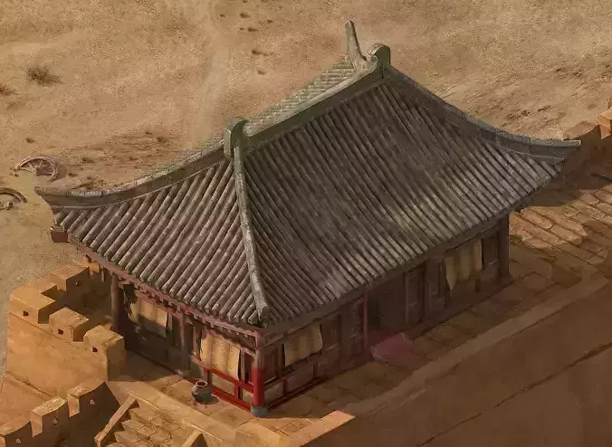 Architecture-Desert-Chinese Ancient Architecture 12