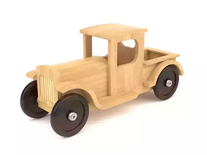 Wooden toy car 38