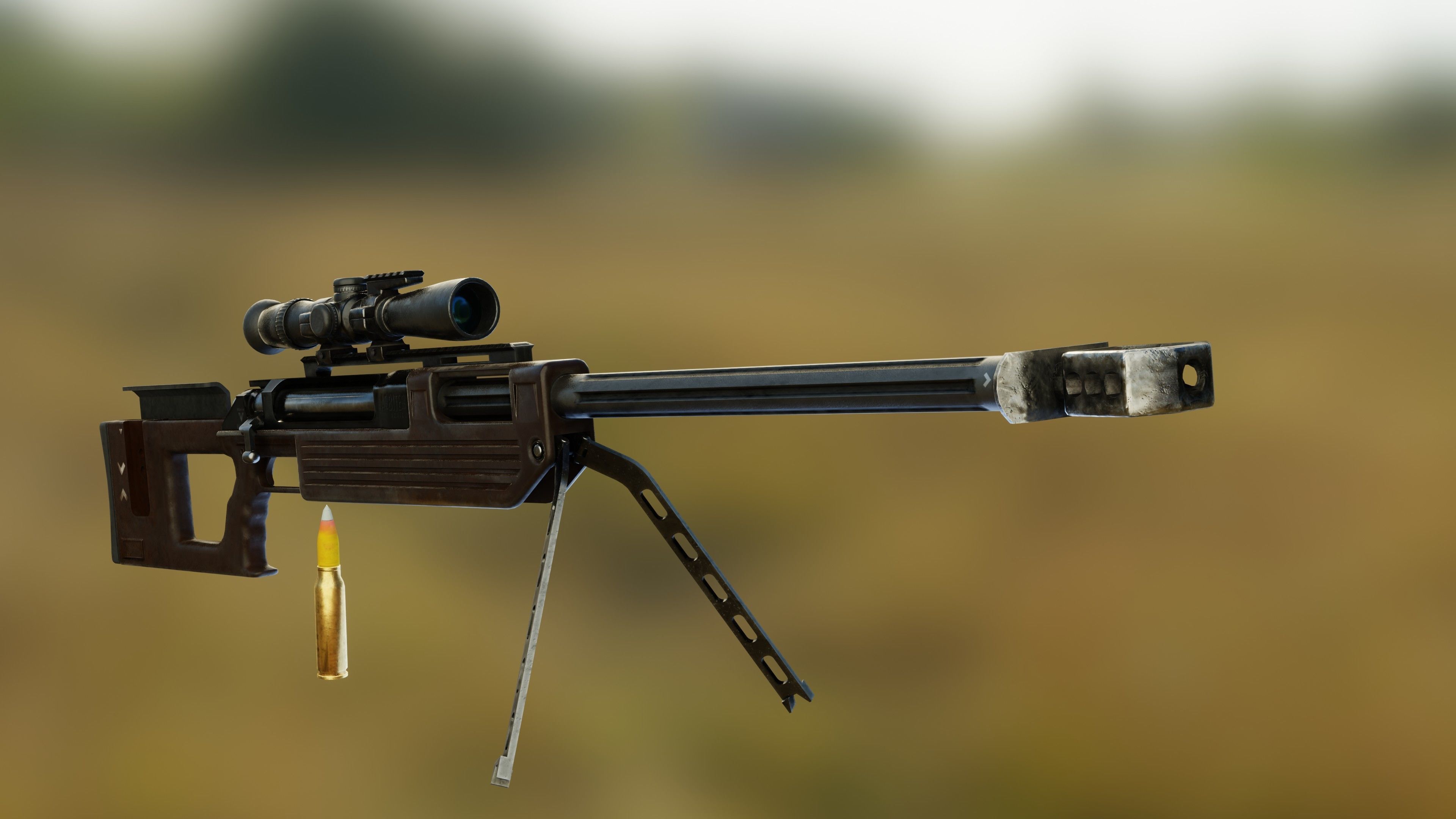 Arbiter 20mm Low-poly 3D model_3