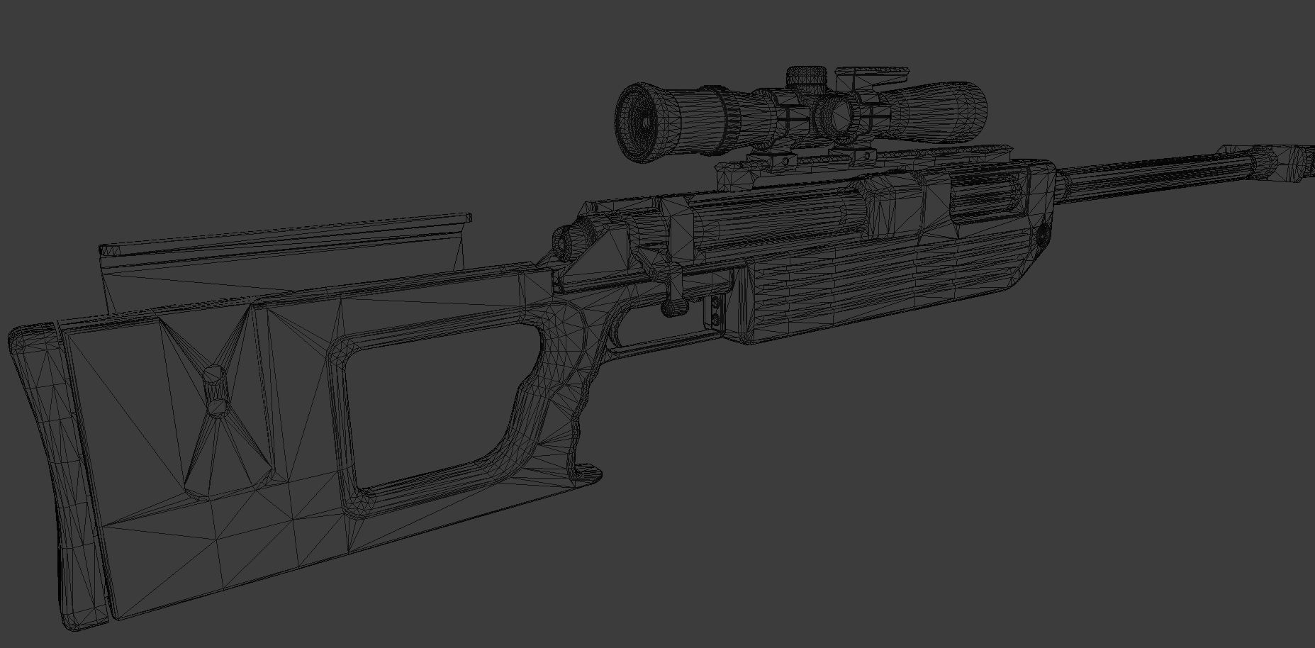 Arbiter 20mm Low-poly 3D model_7