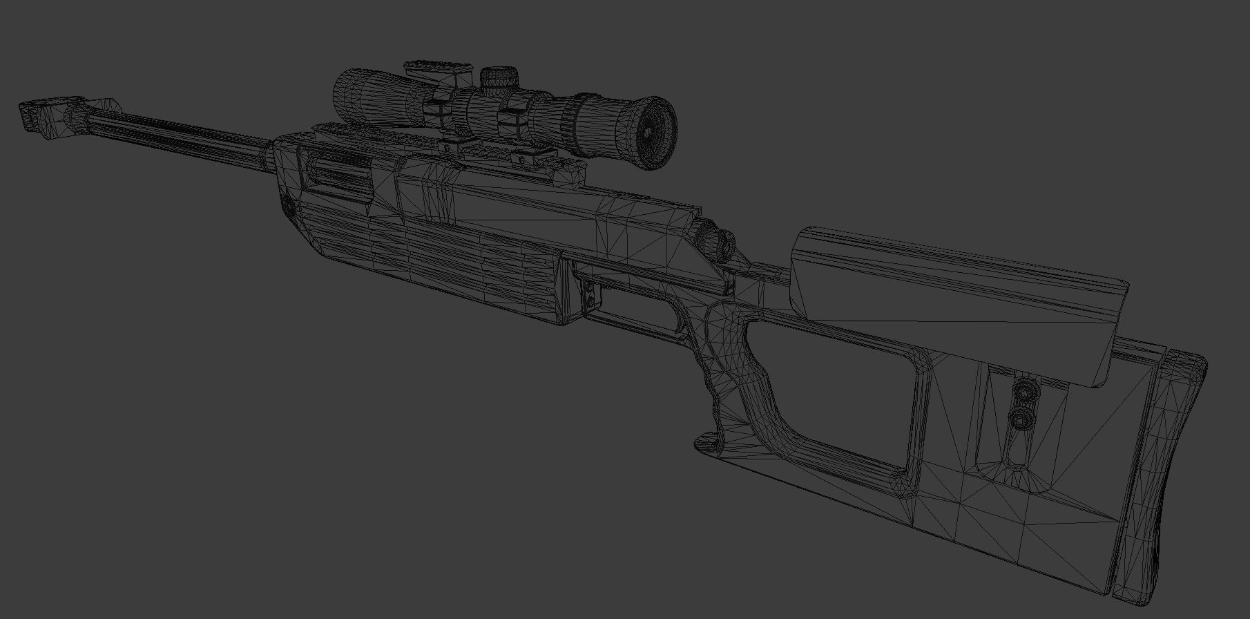 Arbiter 20mm Low-poly 3D model_6