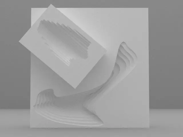 Interior form Free 3D model