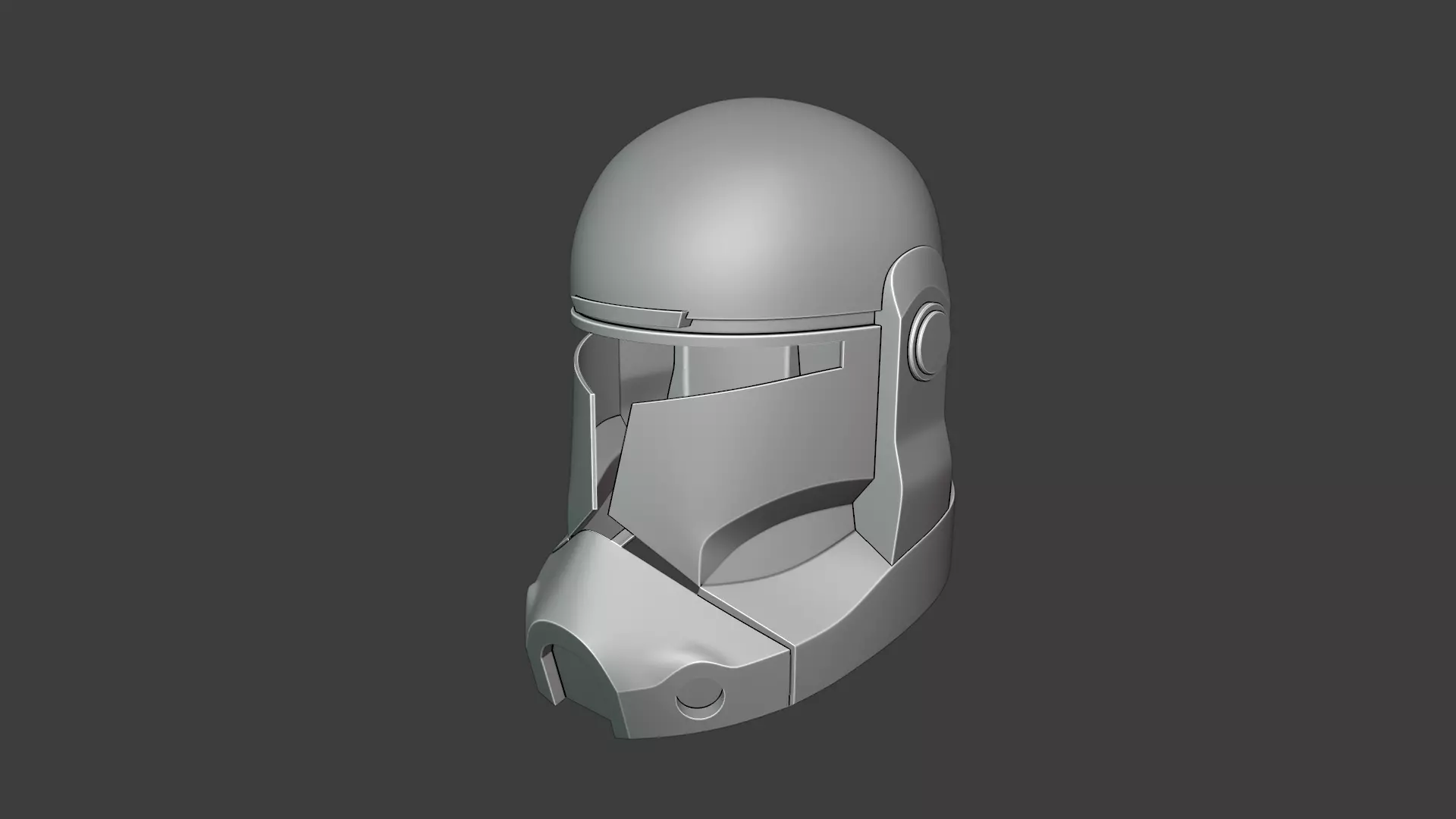 Stormtrooper helmet Star Wars 3D print model_0