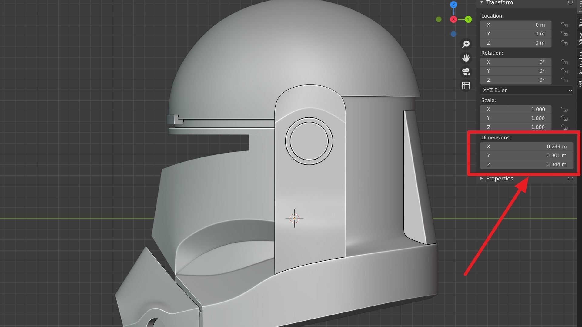 Stormtrooper helmet Star Wars 3D print model_3