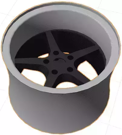 Ocean MK18 Rim Low-poly 3D model