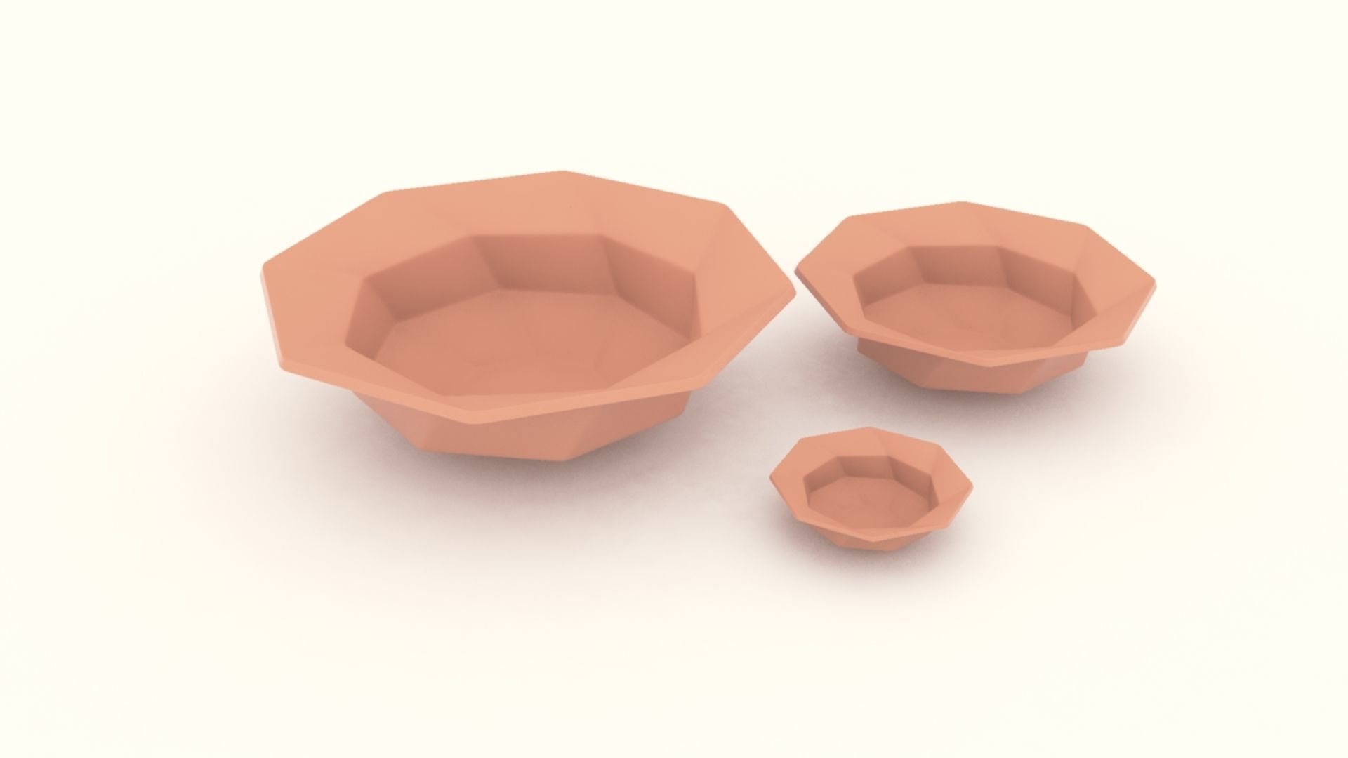 Glass Bowl 2 - GB2 Black 3D print model_3