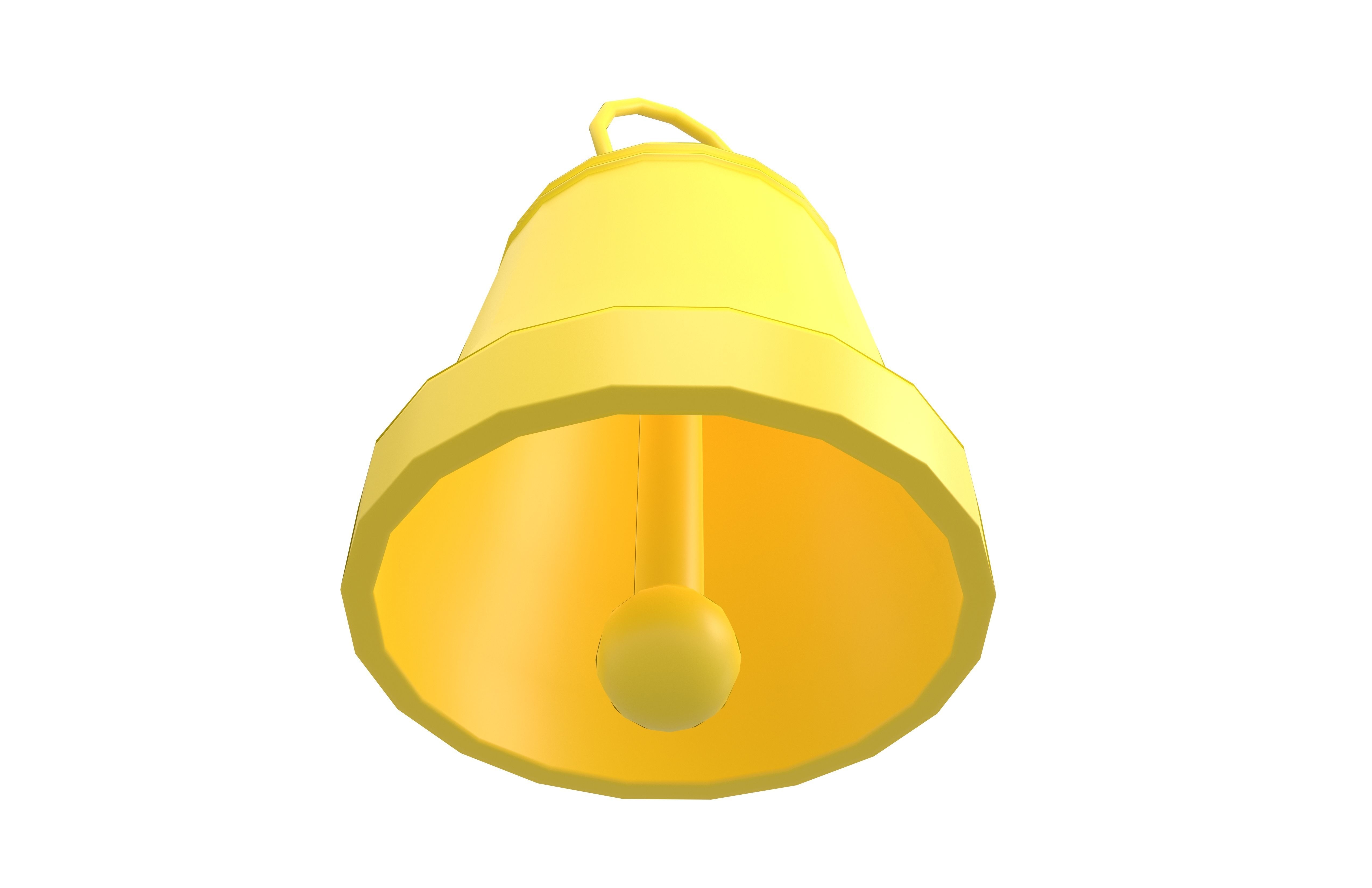 Bell v1 002 Low-poly 3D model_4