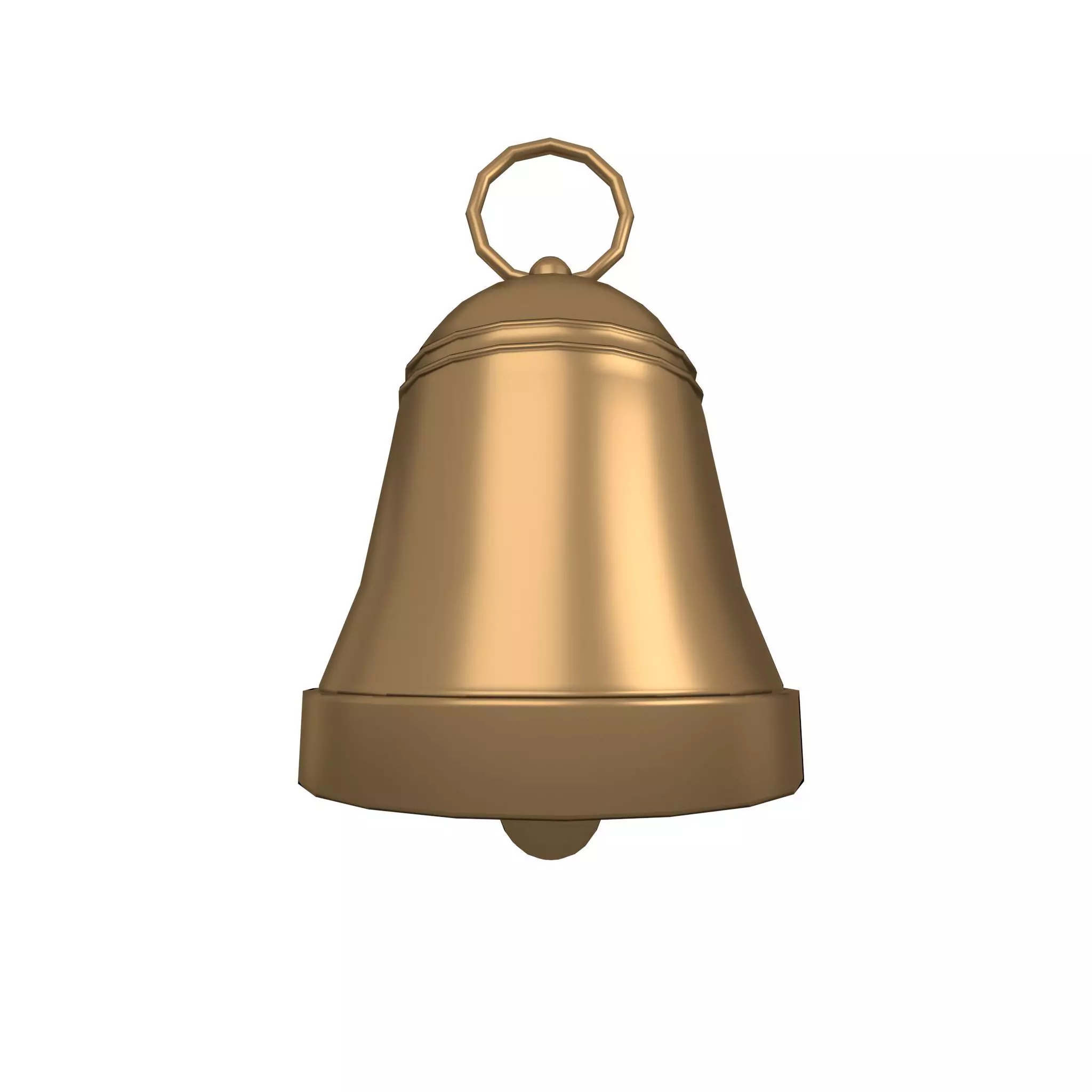Bell v1 007 Low-poly 3D model_0