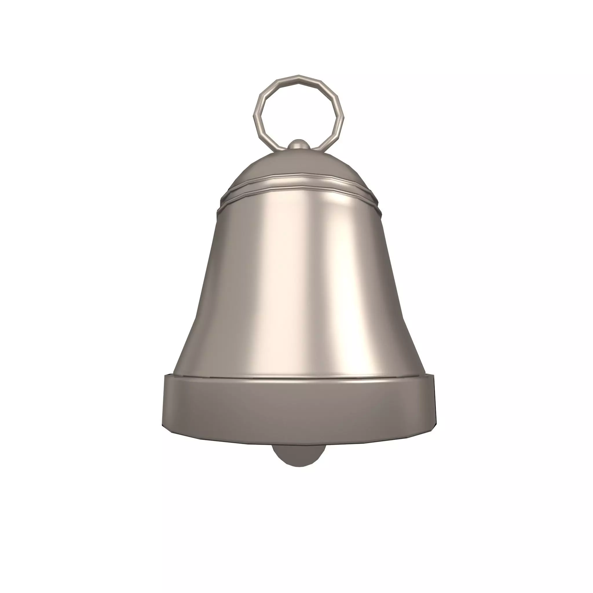 Bell v1 008 Low-poly 3D model_0