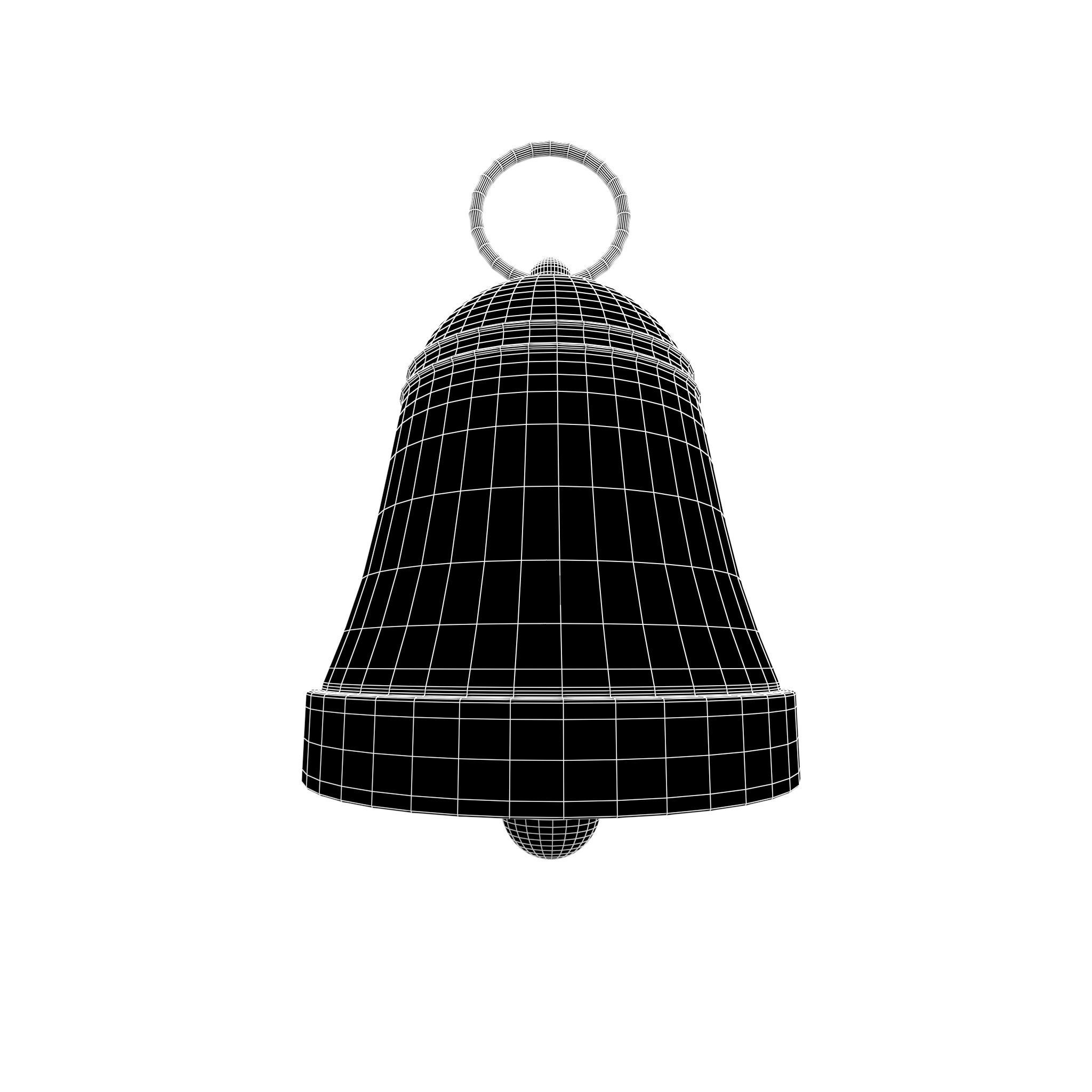 Bell v2 002 Low-poly 3D model_6