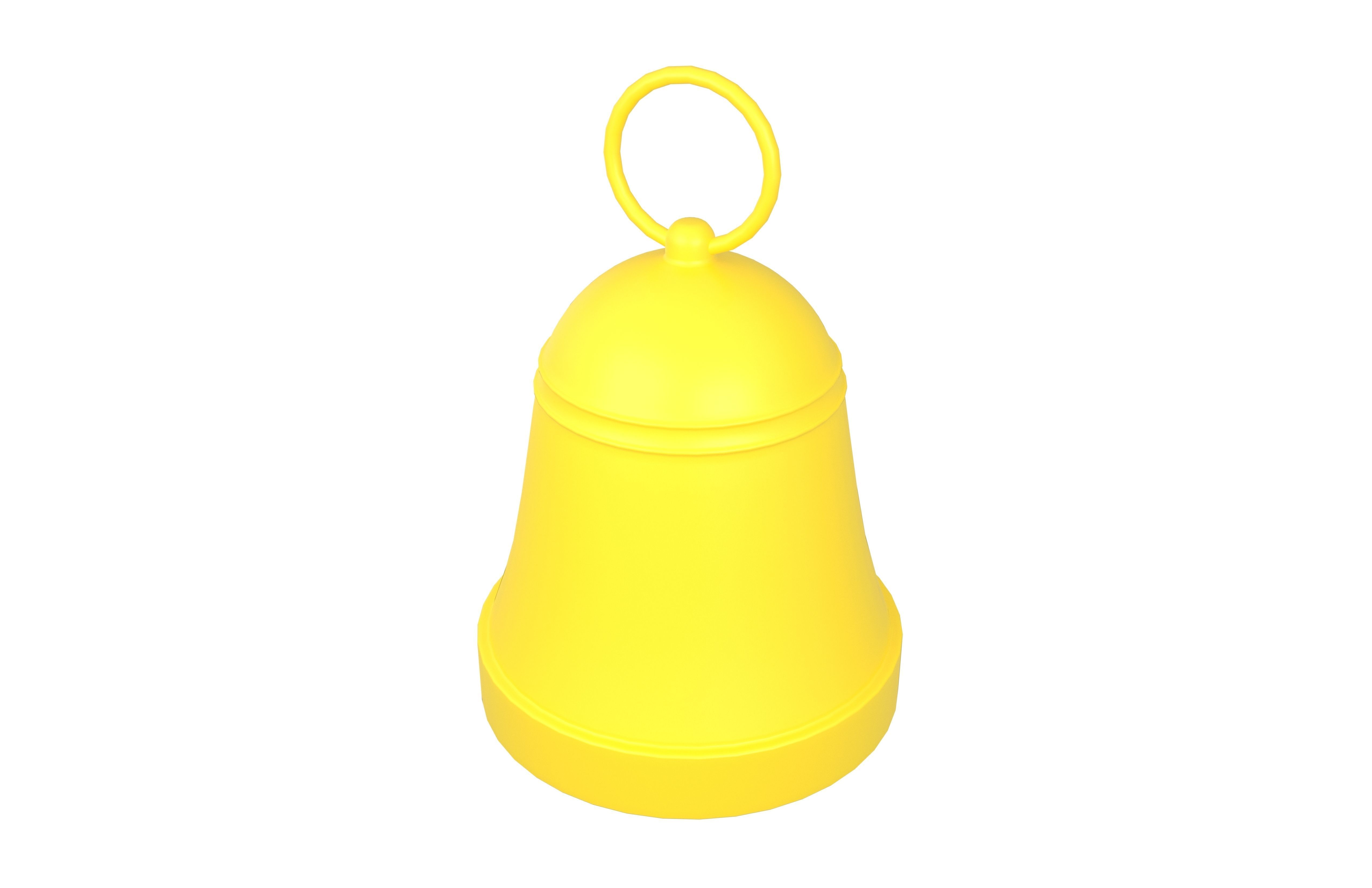Bell v2 002 Low-poly 3D model_3