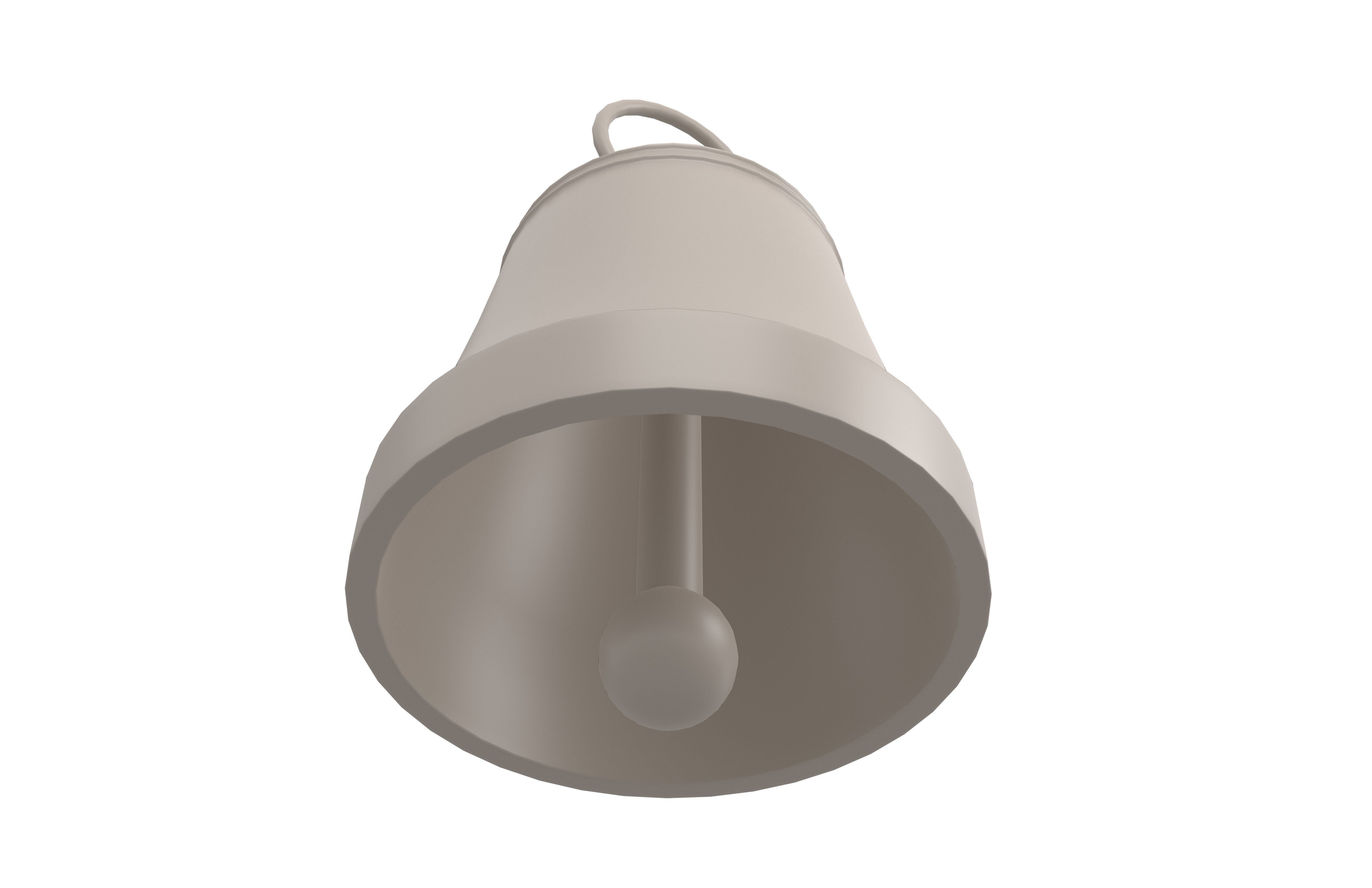 Bell v2 004 Low-poly 3D model_4