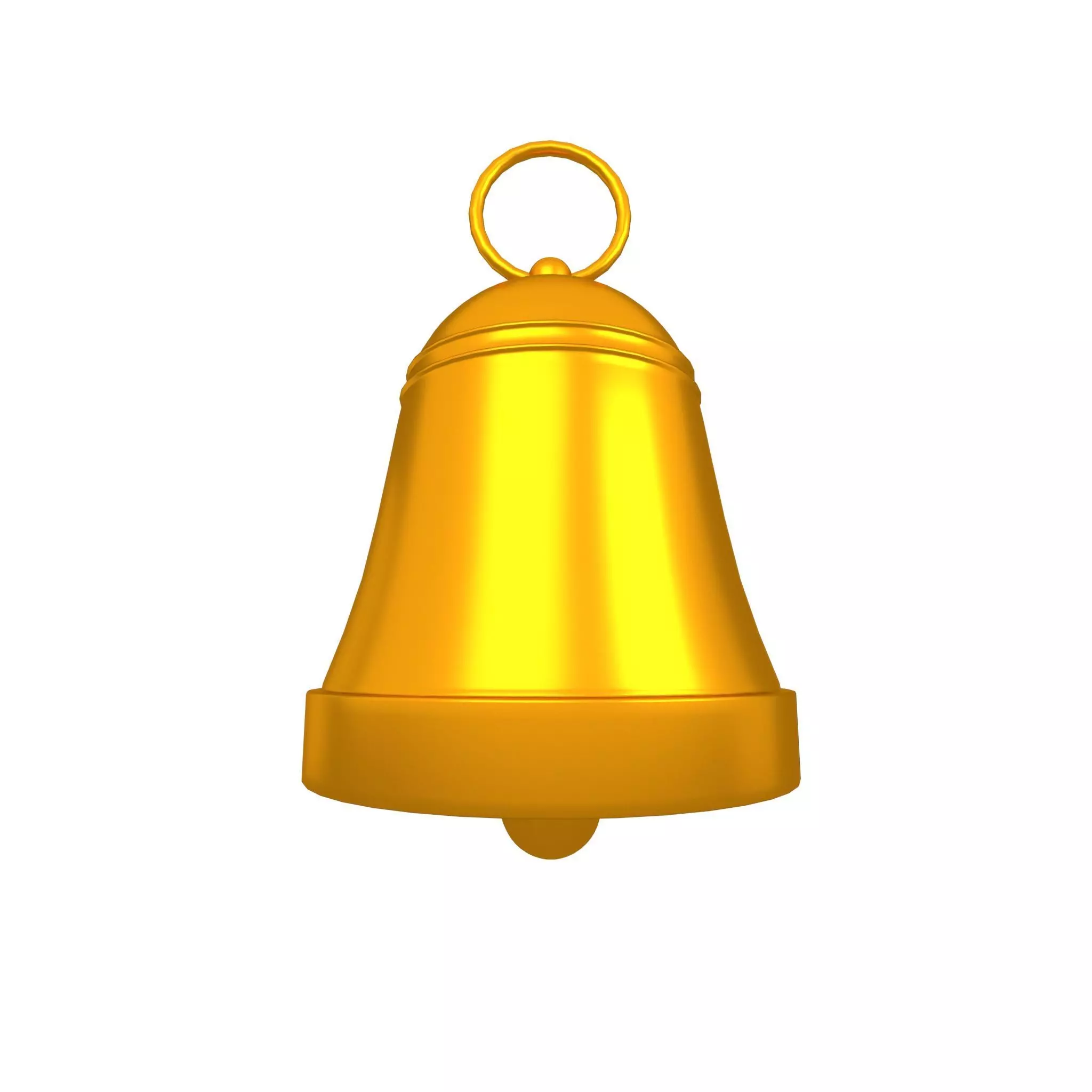Bell v2 005 Low-poly 3D model_0