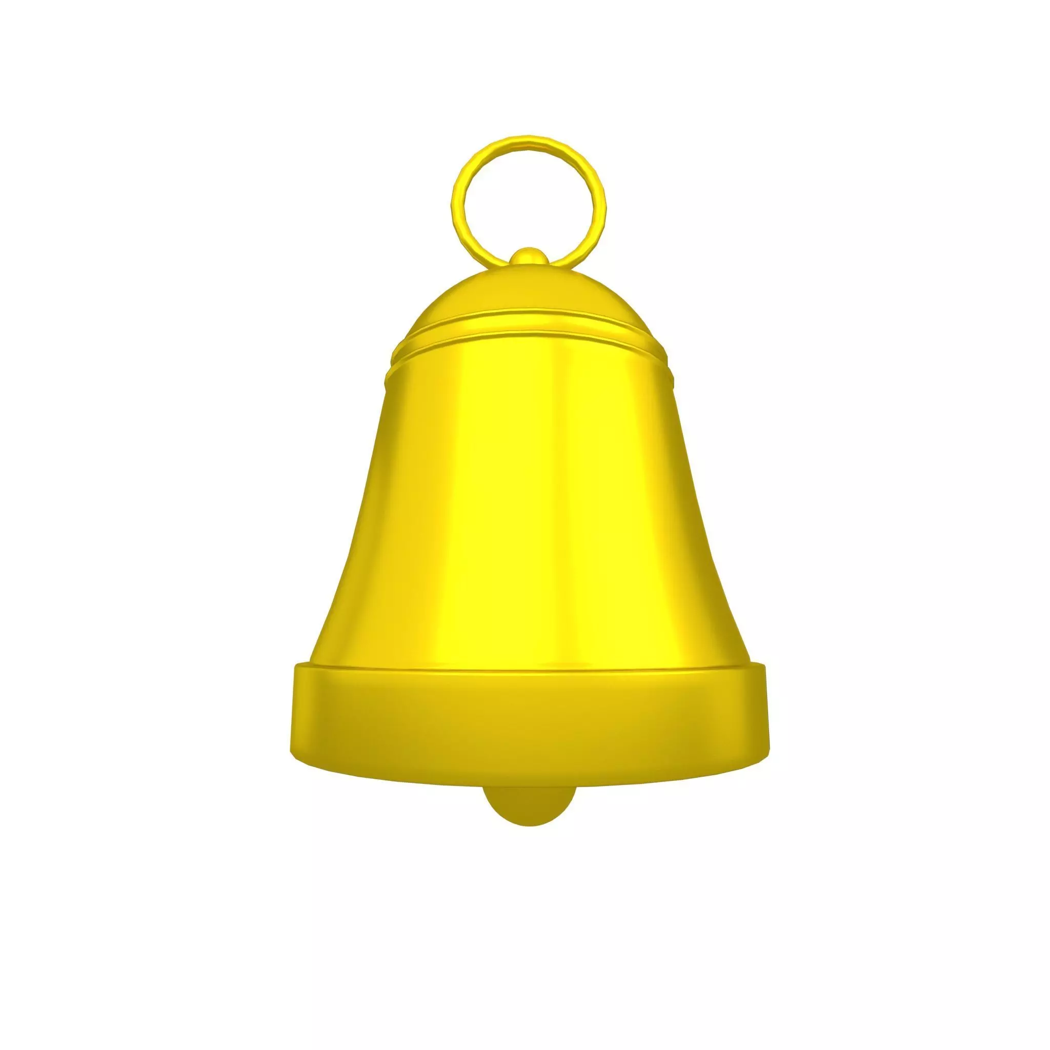 Bell v2 006 Low-poly 3D model_0