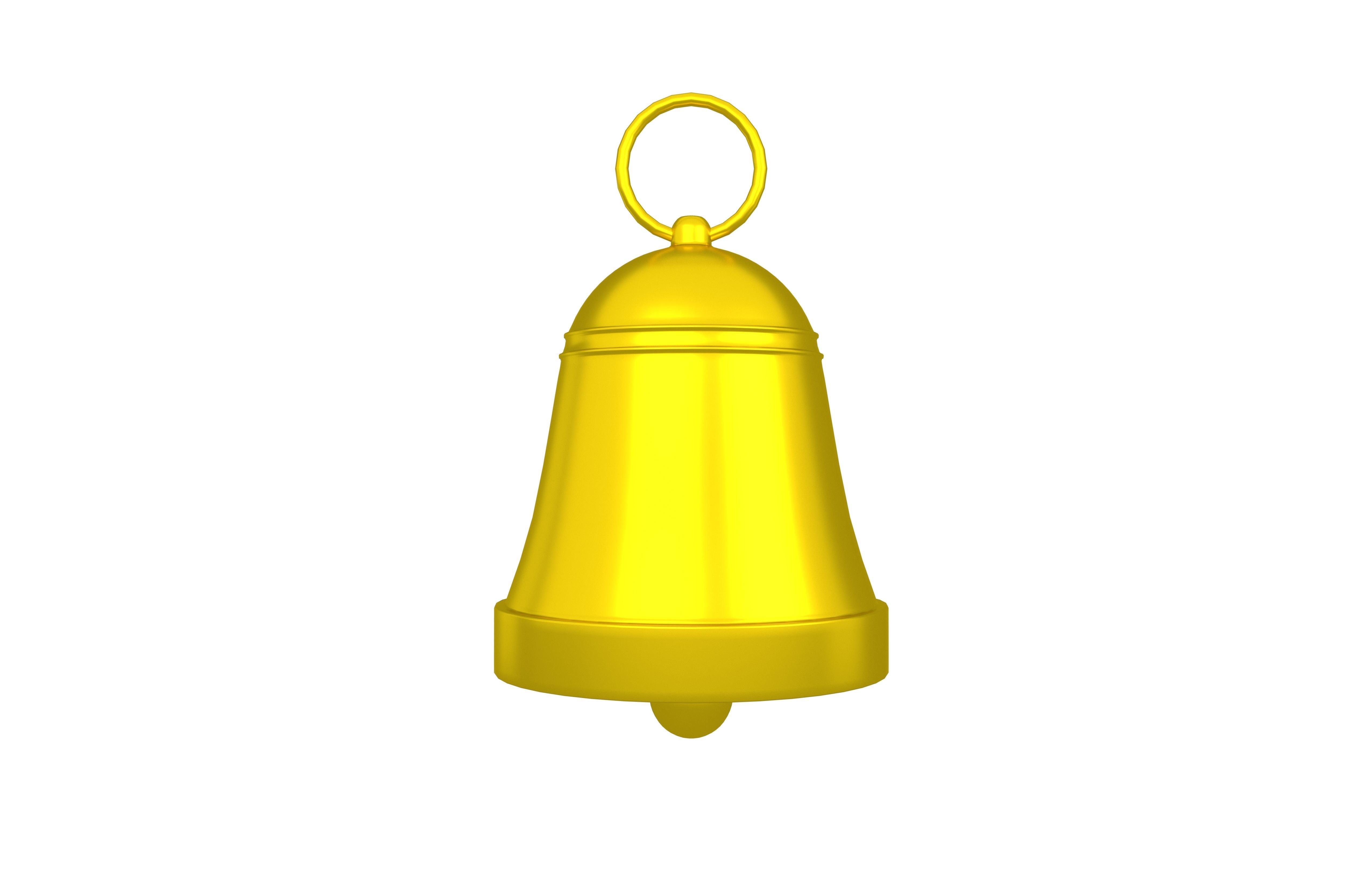Bell v2 006 Low-poly 3D model_2