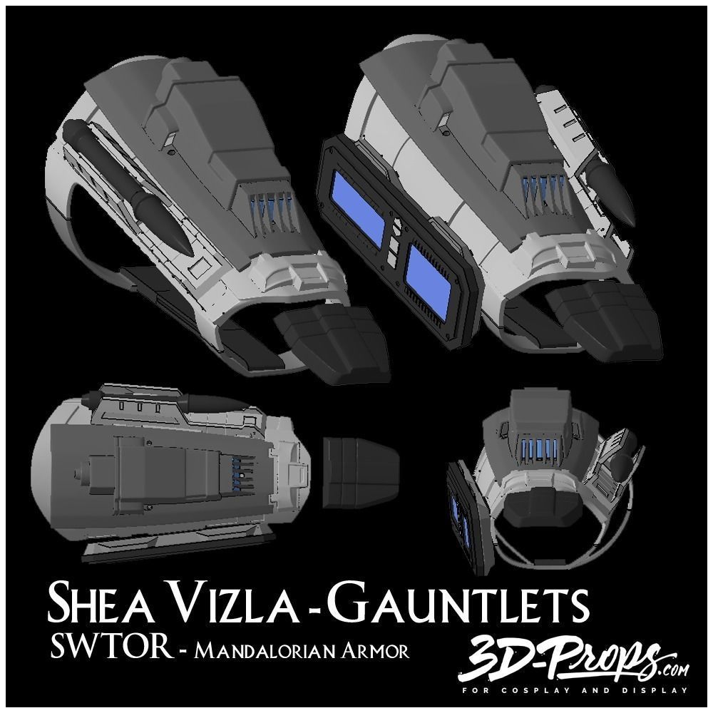 SHEA VIZLA FULL ARMOR SWTOR 3D FILES 3D print model_2