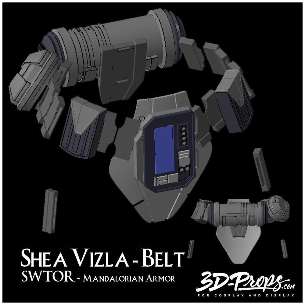 SHEA VIZLA FULL ARMOR SWTOR 3D FILES 3D print model_5