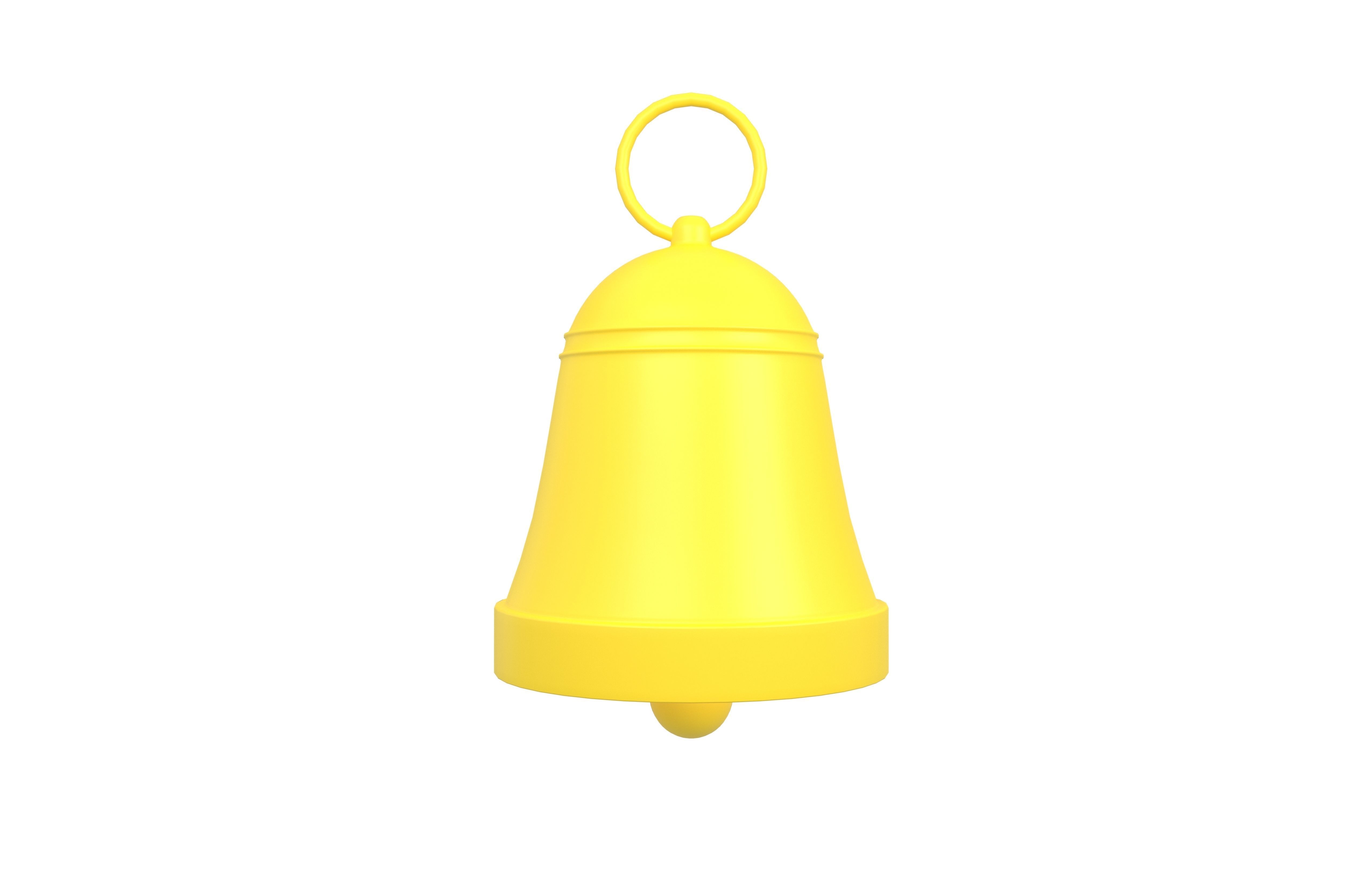Bell V2 Pack 01 Low-poly 3D model_10