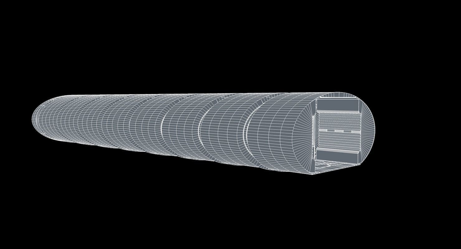 Sci Fi Corridor   3D model_15
