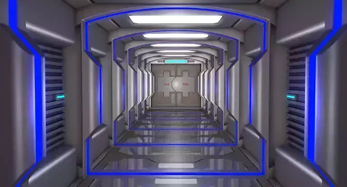 Sci Fi Corridor  