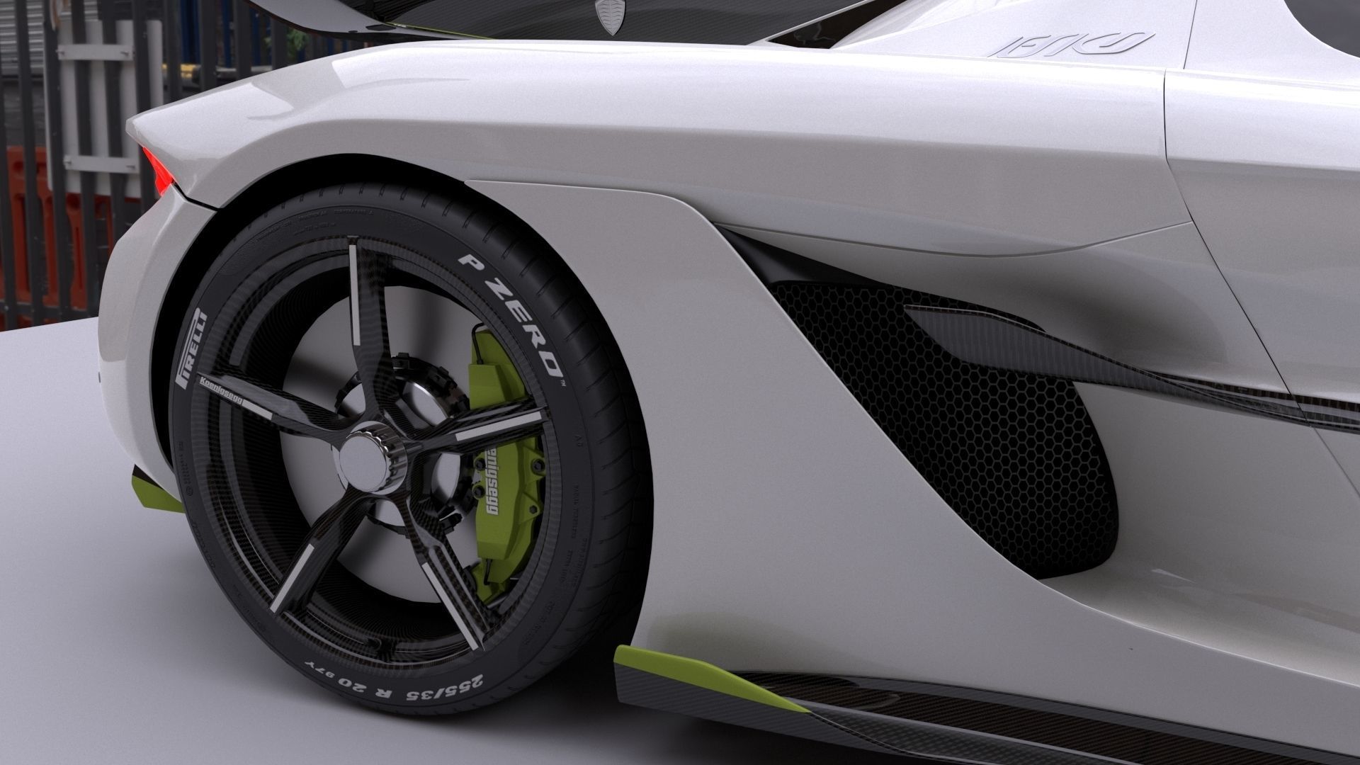 Koenigsegg Jesko 2020 3D model_8