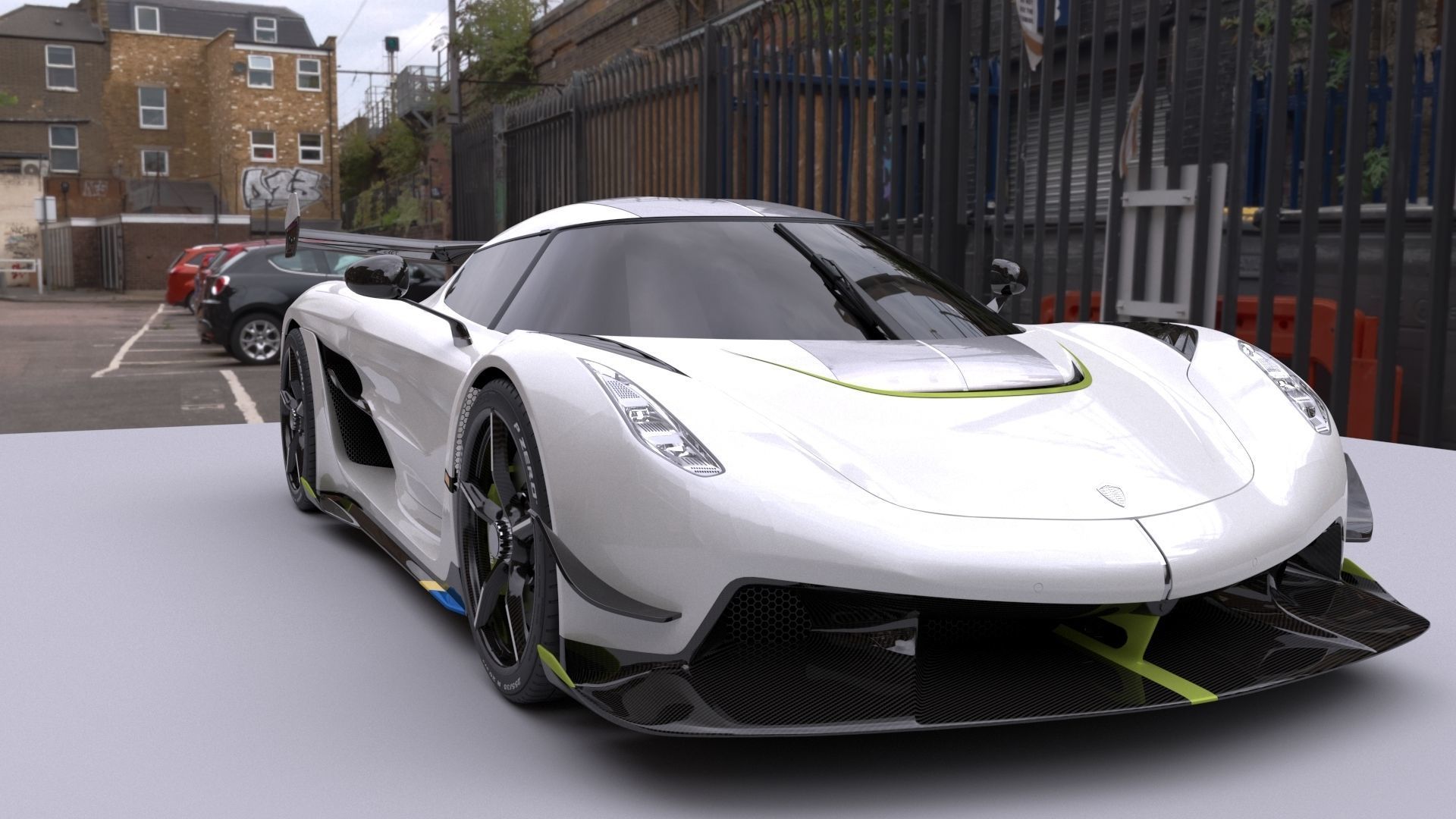 Koenigsegg Jesko 2020 3D model_16
