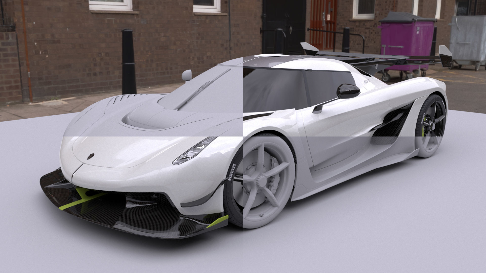Koenigsegg Jesko 2020 3D model_1