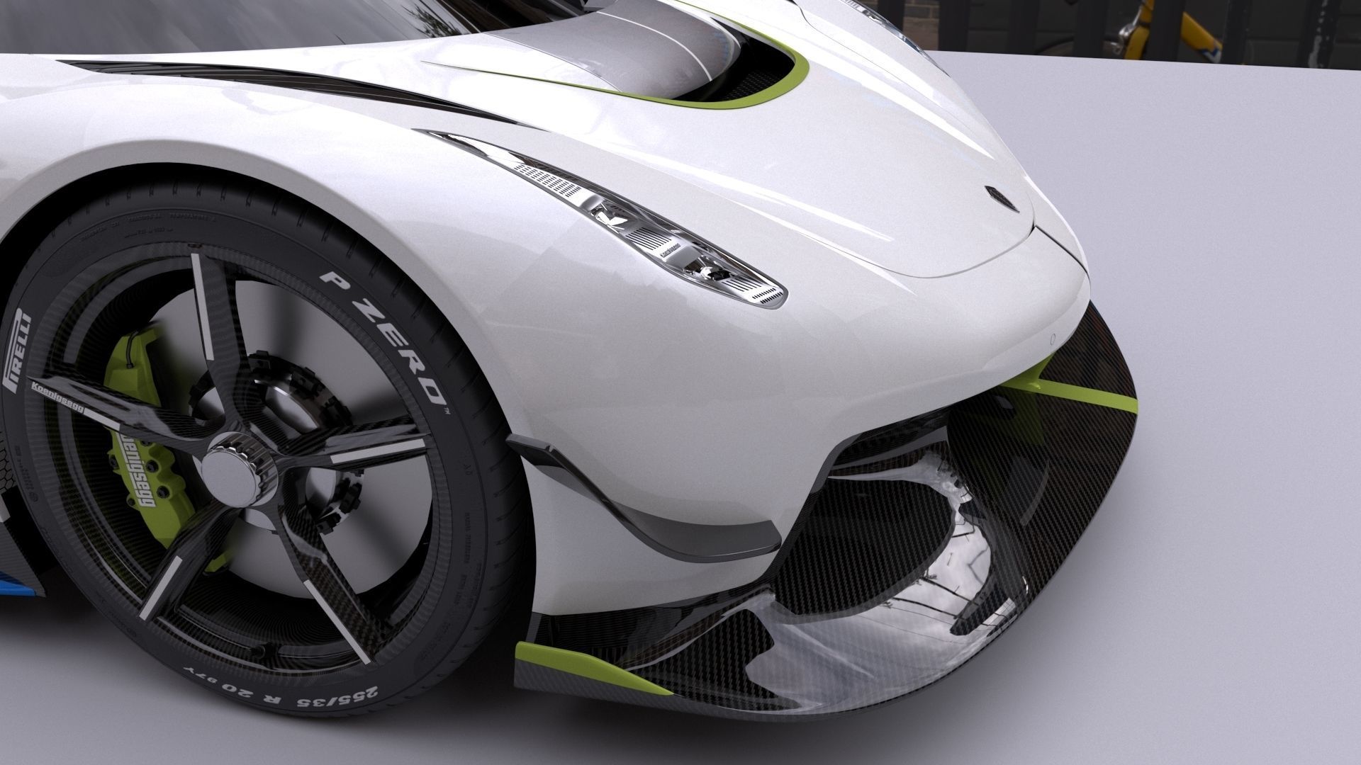 Koenigsegg Jesko 2020 3D model_14