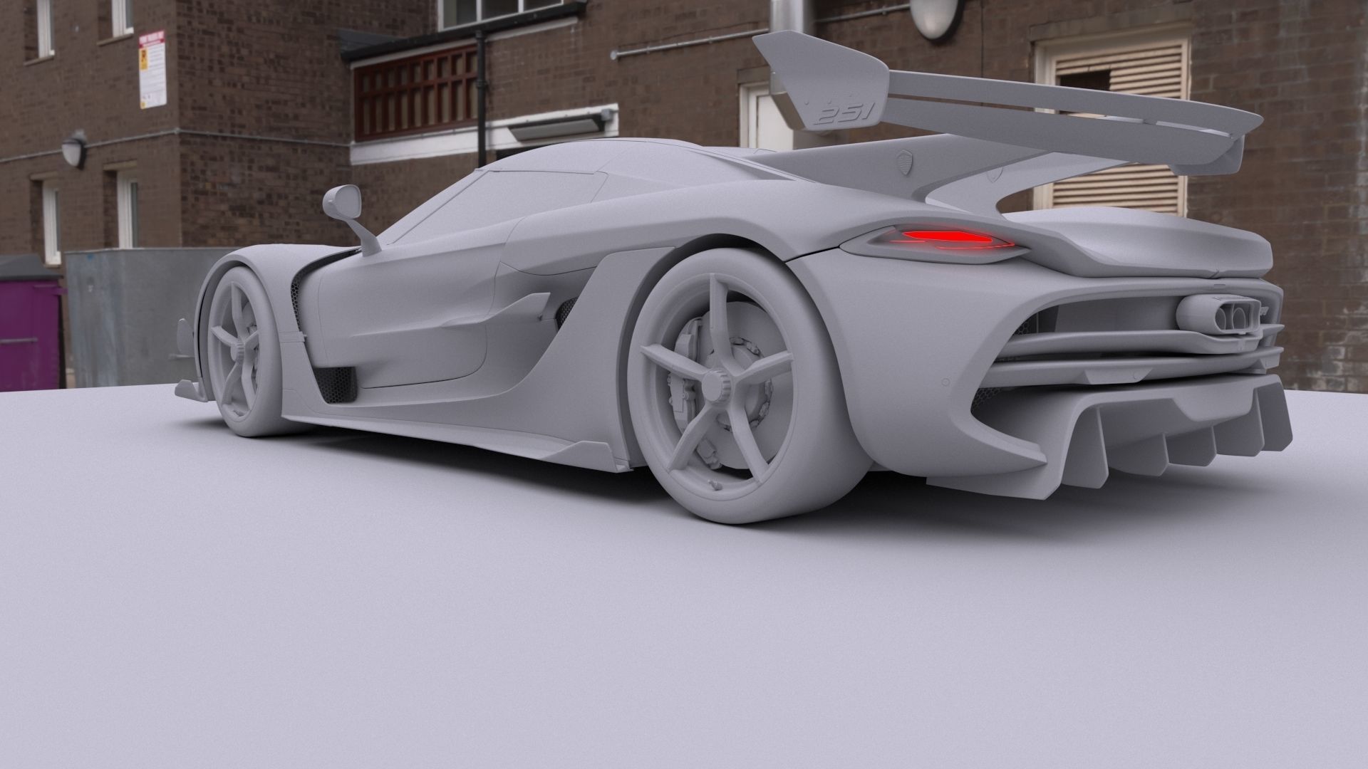 Koenigsegg Jesko 2020 3D model_18