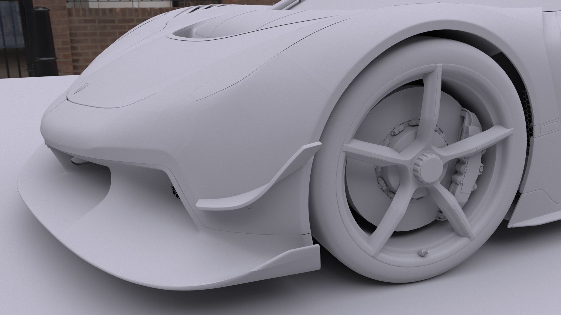 Koenigsegg Jesko 2020 3D model_19