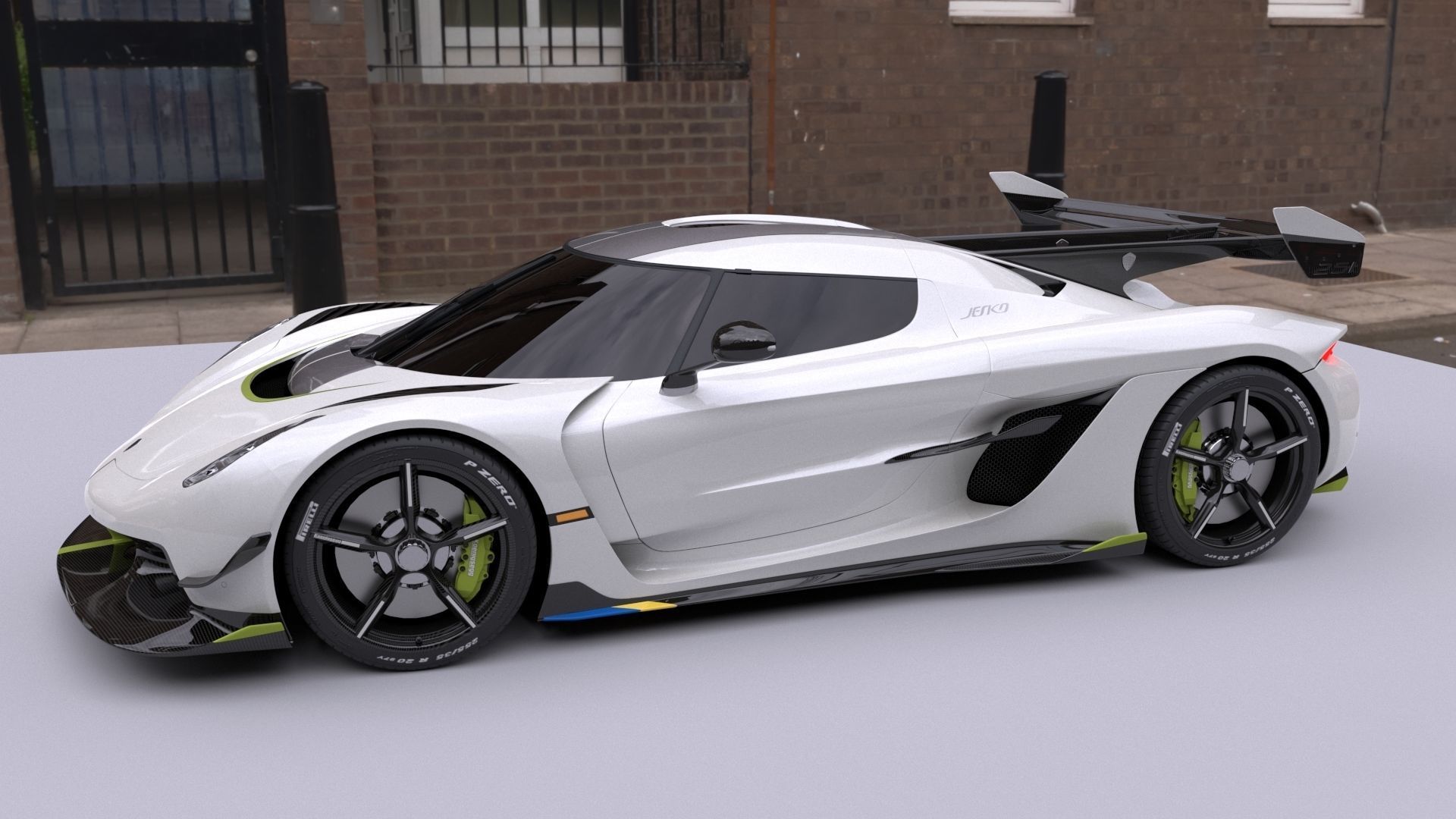 Koenigsegg Jesko 2020 3D model_15