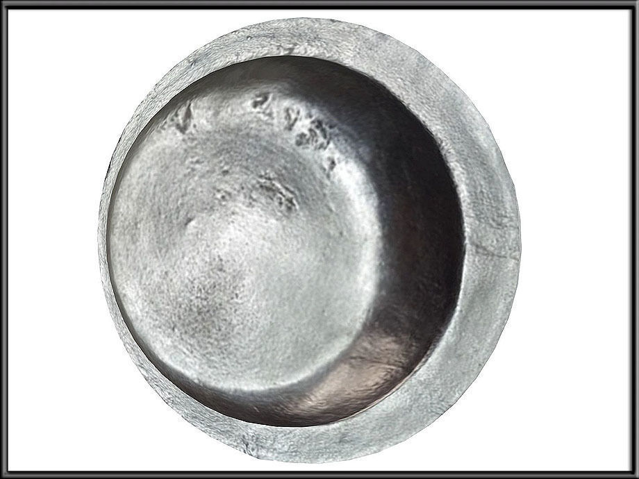 Medieval deep plate Low-poly 3D model_1