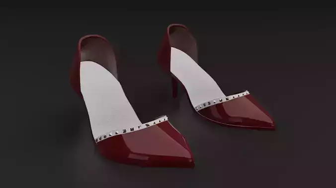 FREE Halloween thanks gift woman shoes Free 3D model
