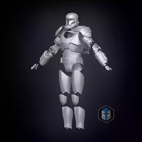 Republic Commando Armor 3D print model