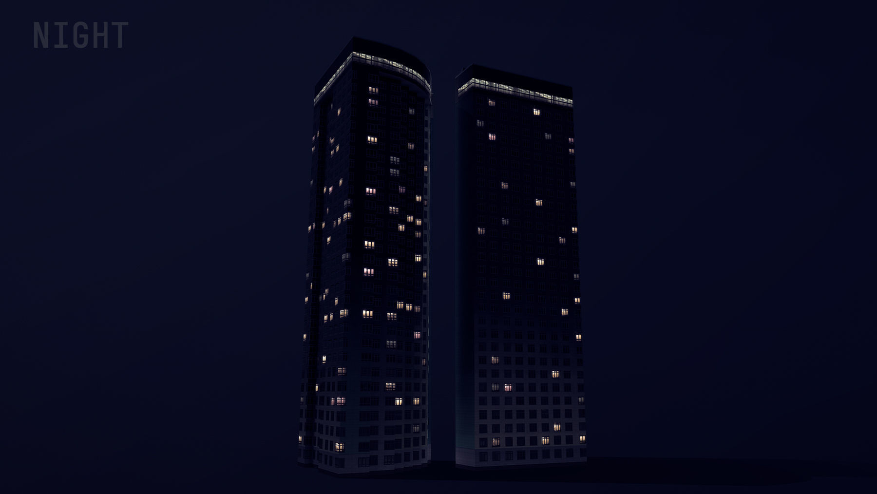 MSK Building 22 Low-poly 3D model_16
